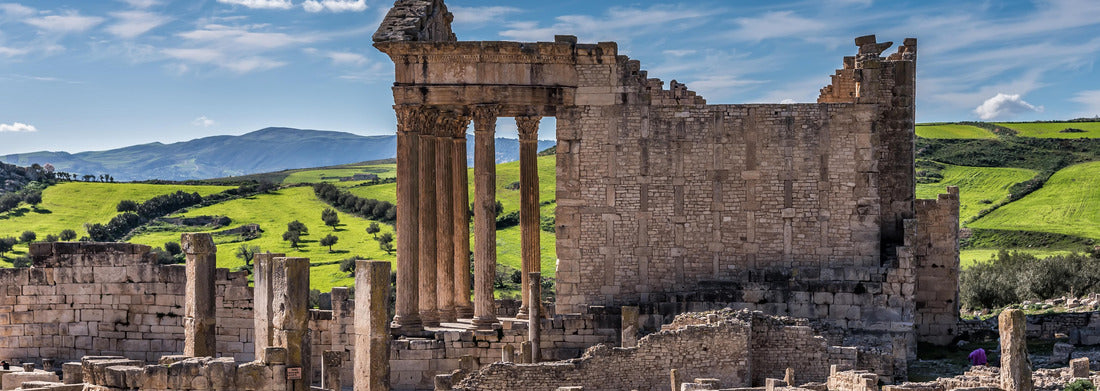 Noah Jigsaw Puzzle Dougga, the best-preserved Roman town in North Africa panorama 1000 pieces