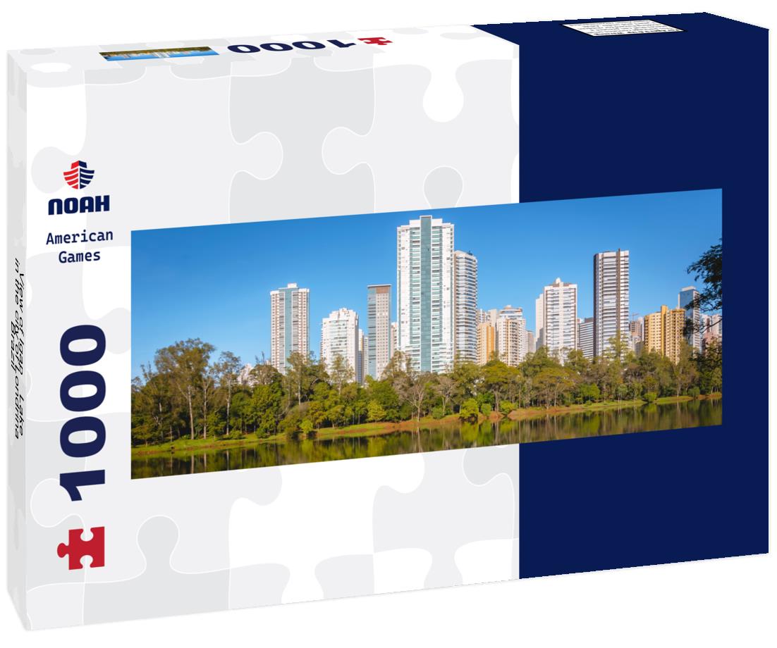 Noah Jigsaw Puzzle View of Igapó Lake in the city of Londrina, Brazil panorama 1000 pieces