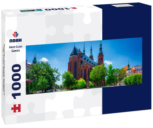 Noah Jigsaw Puzzle Beautiful landscape of Legnica city, Lower Silesia, Poland panorama 1000 pieces