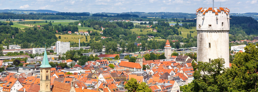 Noah Jigsaw Puzzle View of Ravensburg from above with Mehlsack Tower and old town in Germany panorama 1000 pieces