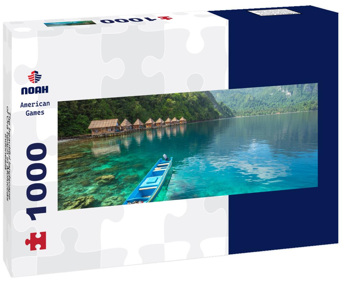 Noah Jigsaw Puzzle The beautiful landscape of Ora beach in Moluccas, Indonesia panorama 1000 pieces