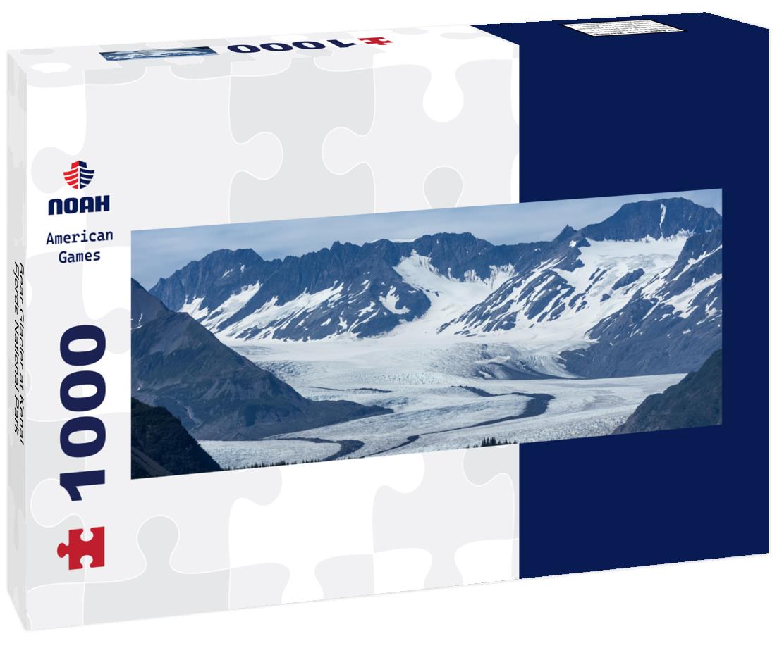 Noah Jigsaw Puzzle Bear Glacier at Kenai Fjords National Park panorama 1000 pieces