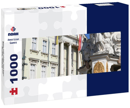 Noah Jigsaw Puzzle town hall of the spa town Baden bei Wien, Lower Austria, Austria panorama 1000 pieces
