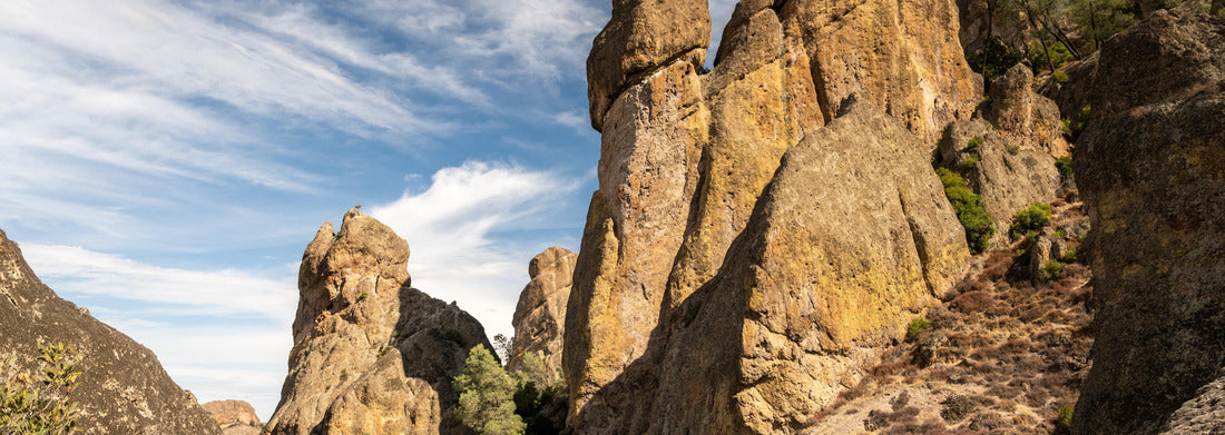 Noah Jigsaw Puzzle Rock Formations Tower in the High Peaks Area of Pinnacles National Park panorama 1000 pieces