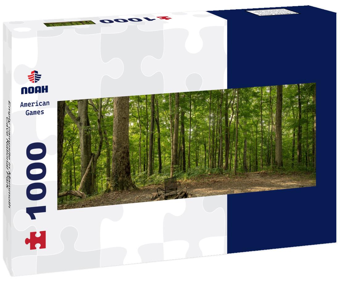 Noah Jigsaw Puzzle Empty campsite in Mammoth Cave National Park panorama 1000 pieces