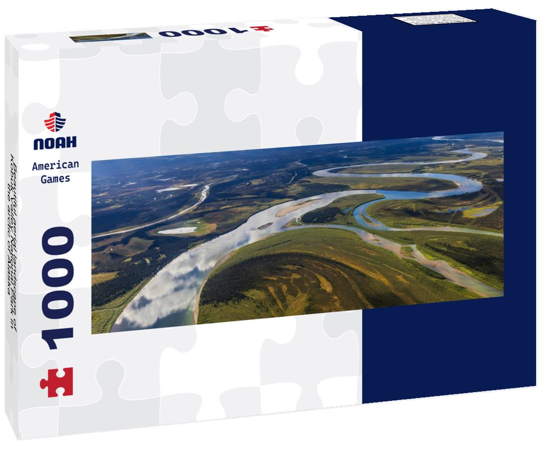 Noah Jigsaw Puzzle Beautiful aerial landscape of Kobuk Valley National Park in the arctic of Alaska panorama 1000 pieces