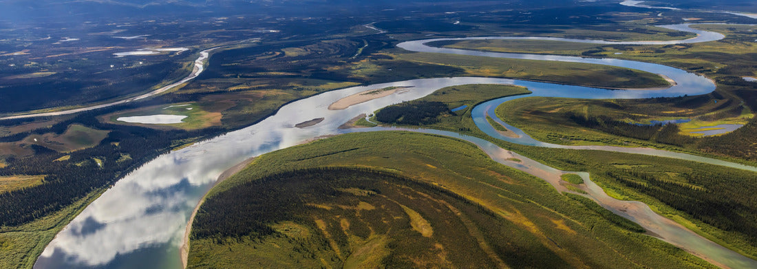 Noah Jigsaw Puzzle Beautiful aerial landscape of Kobuk Valley National Park in the arctic of Alaska panorama 1000 pieces