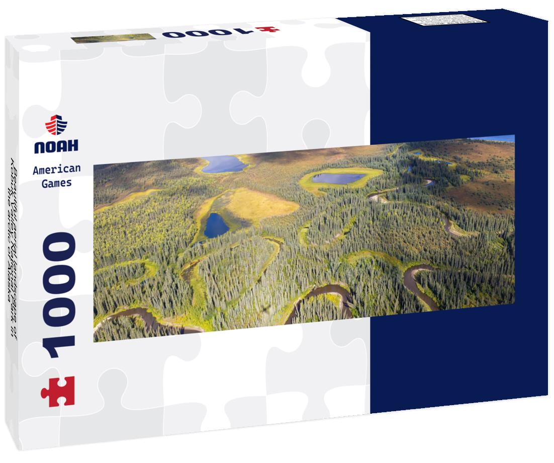 Noah Jigsaw Puzzle Beautiful aerial landscape of Kobuk Valley National Park in the arctic of Alaska panorama 1000 pieces