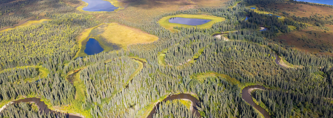 Noah Jigsaw Puzzle Beautiful aerial landscape of Kobuk Valley National Park in the arctic of Alaska panorama 1000 pieces