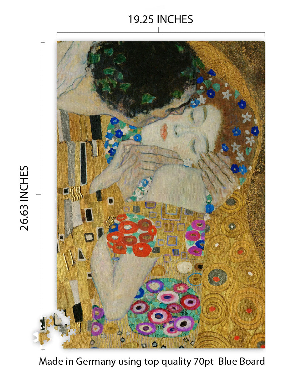 Lais – The Kiss (Detail), Gustav Klimt