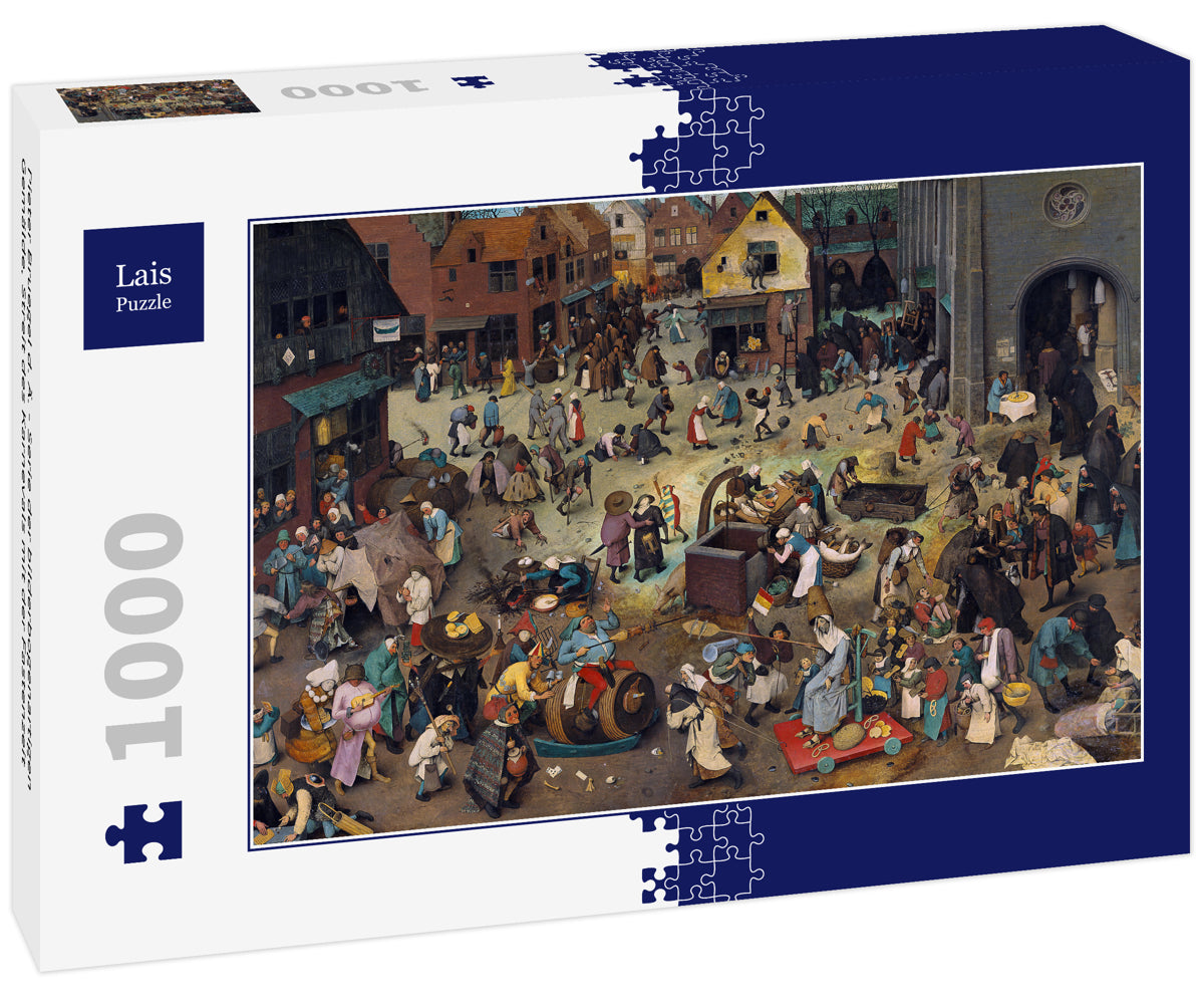 Pieter Bruegel – The Fight Between Carnival and Lent