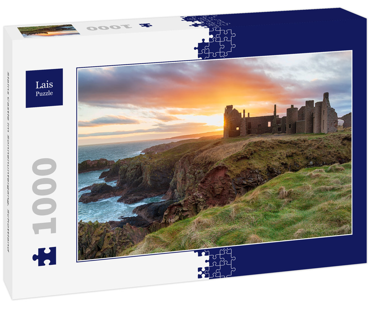 Slains Castle at Sunset