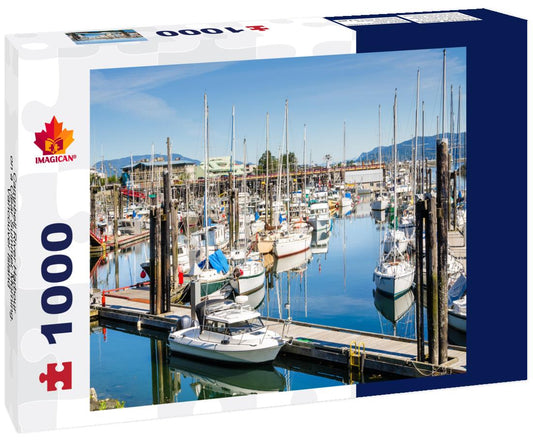 ImagiCan Jigsaw Puzzle Campbell River Harbour on a Clear Summer Morning. Vancouver Island, BC, Canada 1000 pieces
