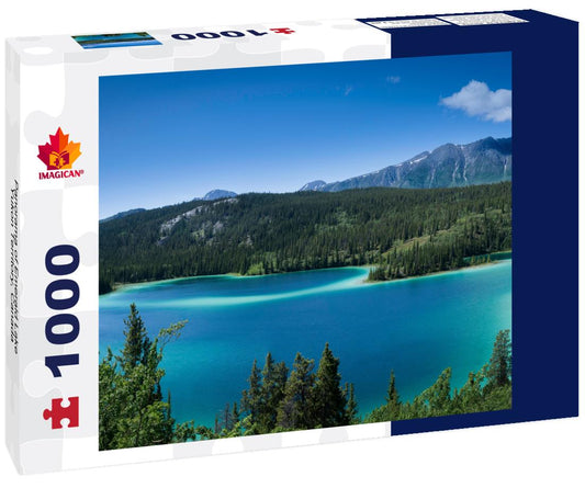 ImagiCan Jigsaw Puzzle Panorama of Emerald Lake, Yukon Territory, Canada 1000 pieces