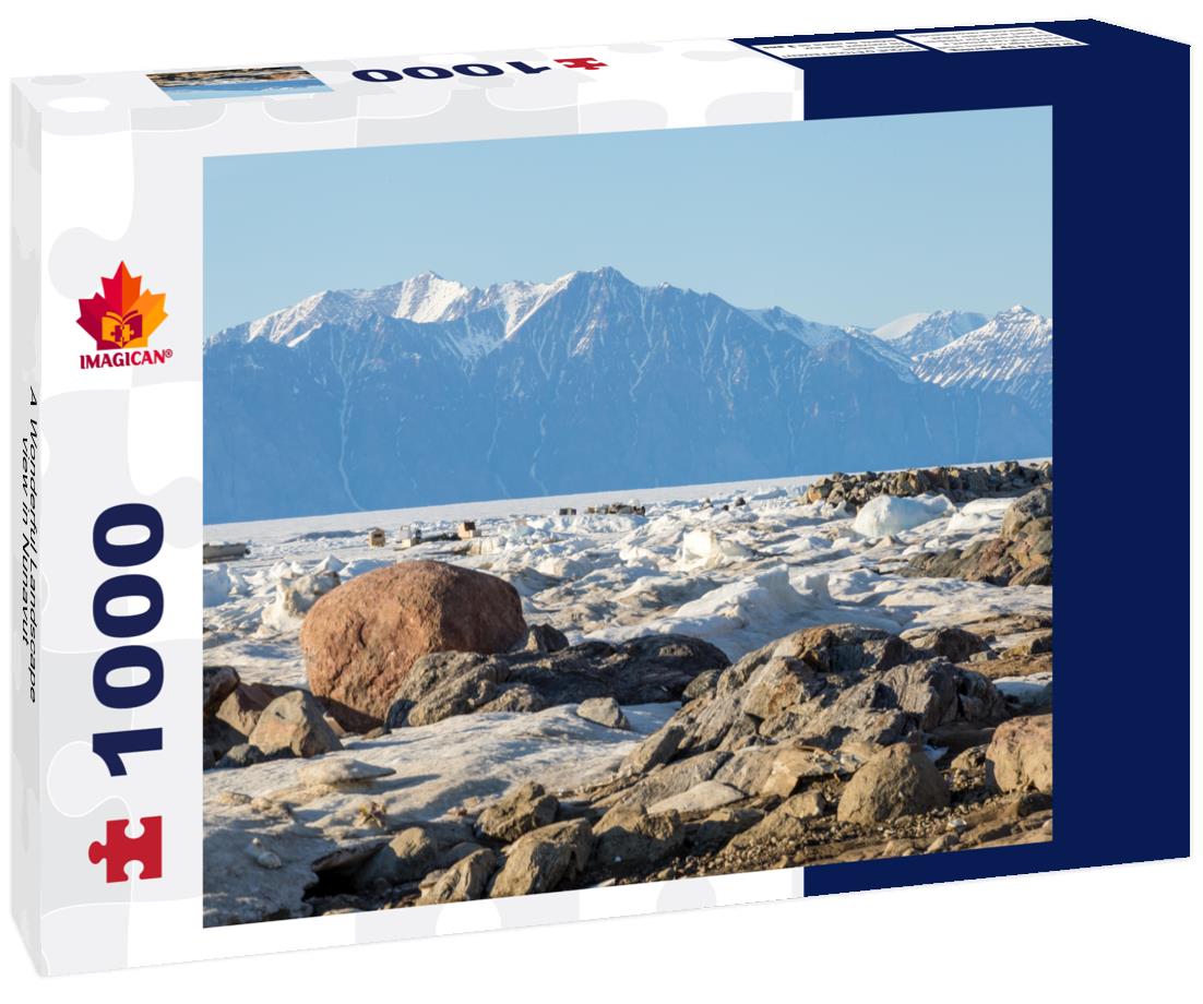 ImagiCan Jigsaw Puzzle A Wonderful Landscape view in Nunavut 1000 pieces