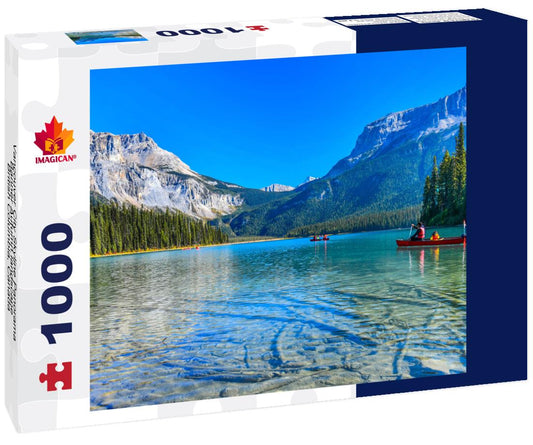 ImagiCan Jigsaw Puzzle Vancouver City Skyline Panorama Banner Autumn landscape - British Columbia, Canada 1000 pieces