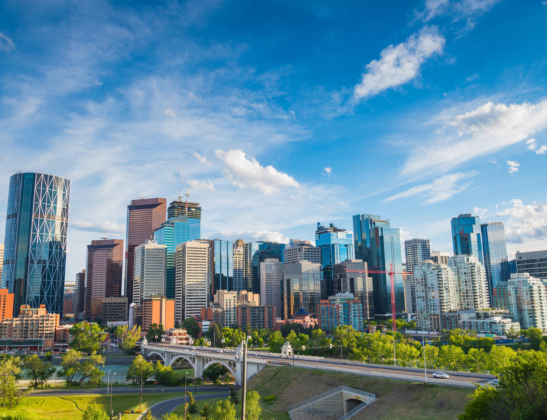 ImagiCan Jigsaw Puzzle City skyline of Calgary, Alberta, Canada 1000 pieces