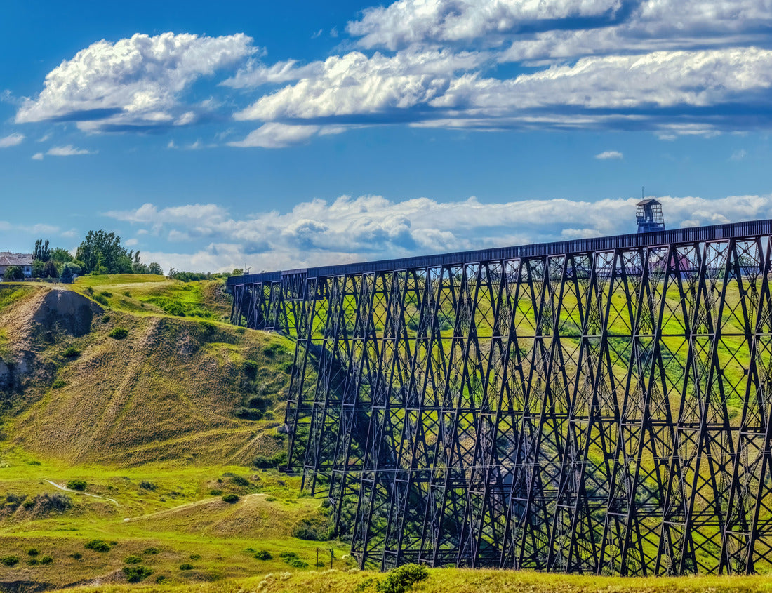 ImagiCan Jigsaw Puzzle Close-up of the Lethbridge Viaduct in Lethbridge, Alberta 1000 pieces