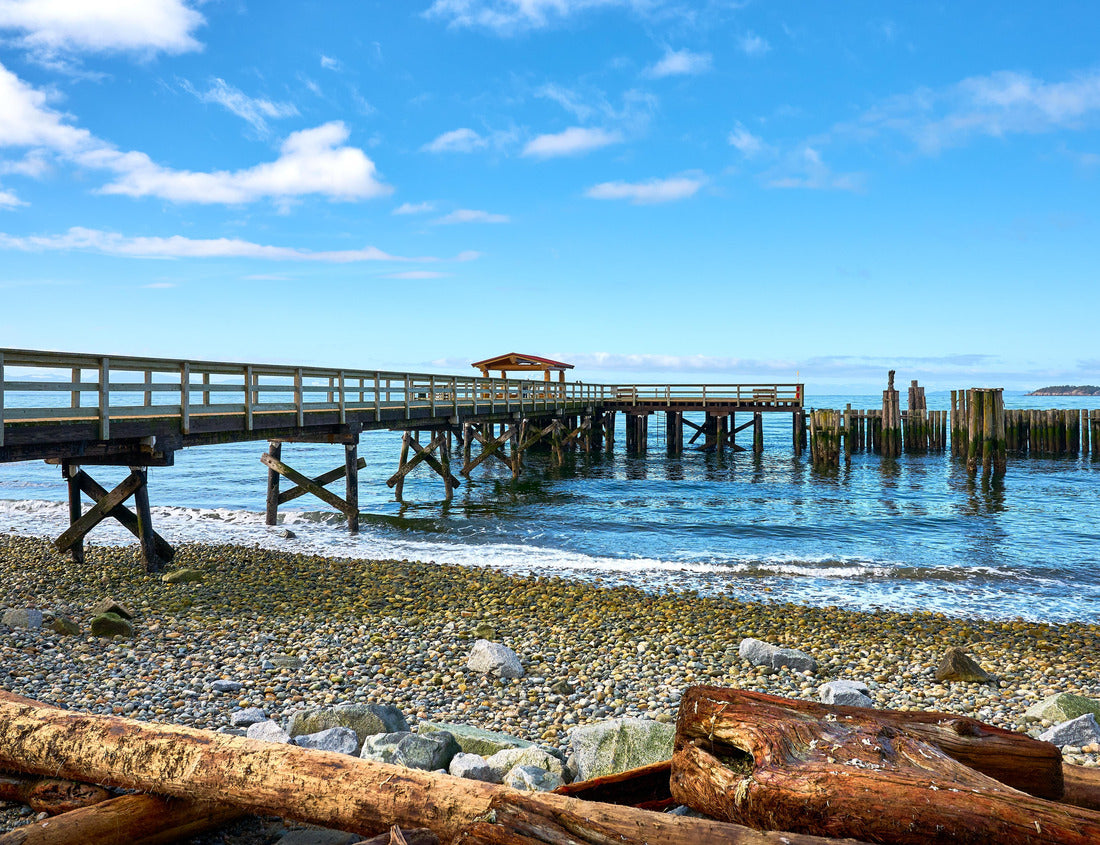 Davis Bay Pier. Sechelt, Sunshine Coast, British Columbia, Canada 1000pc Puzzle