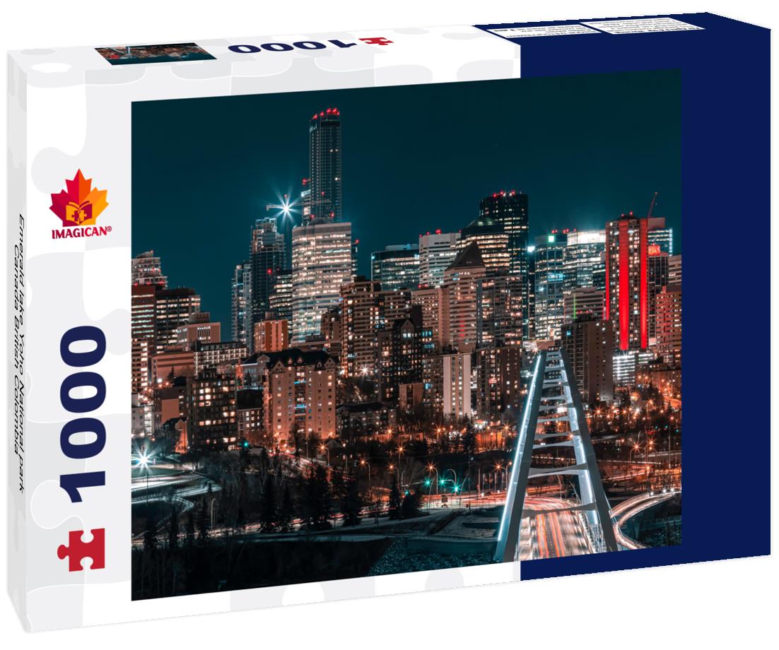 ImagiCan Jigsaw Puzzle Emerald lake Yoho national park Canada British Colombia 1000 pieces