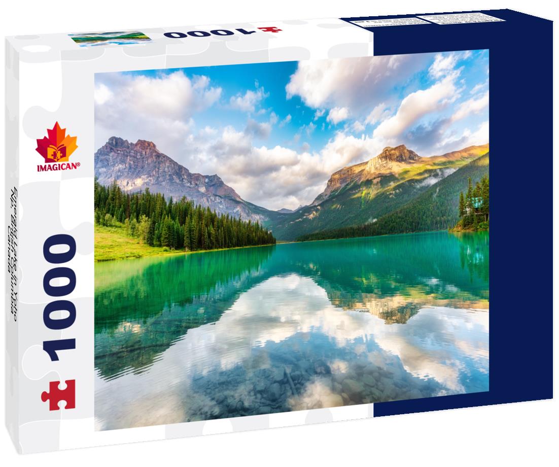 ImagiCan Jigsaw Puzzle Emerald Lake in Yoho Np, British Columbia, Canada 1000 pieces