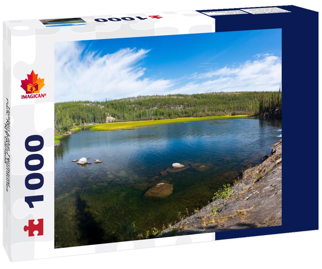 ImagiCan Jigsaw Puzzle Hidden Lake Territorial Park, Northwest Territories, NT Canada 1000 pieces