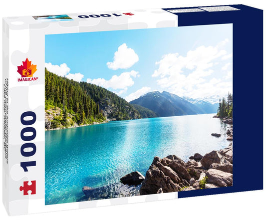 ImagiCan Jigsaw Puzzle Hiking to the turquoise waters of the picturesque Garibaldi Lake near Whistler, BC 1000 pieces