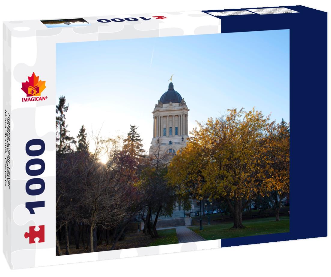 ImagiCan Jigsaw Puzzle Historic Clock Tower in Halifax, Halifax, Nova Scotia, Canada 1000 pieces