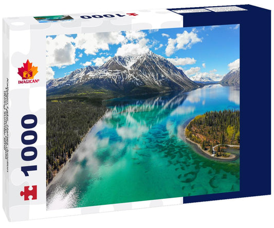 ImagiCan Jigsaw Puzzle Kathleen Lake, Haines Junction, Yukon Territory, Canada during summer time 1000 pieces