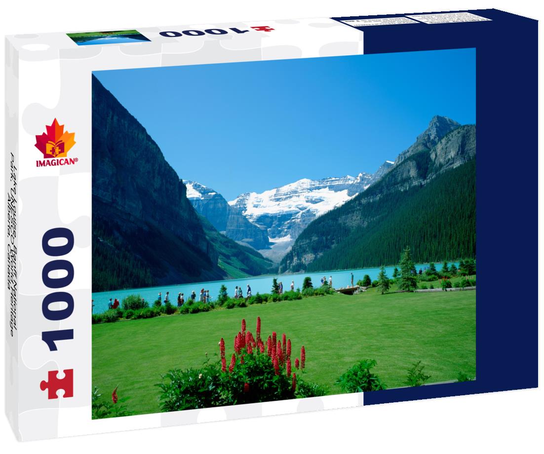 ImagiCan Jigsaw Puzzle Lake Louise, Banff National Park, UNESCO World Heritage, Alberta, Canada 1000 pieces