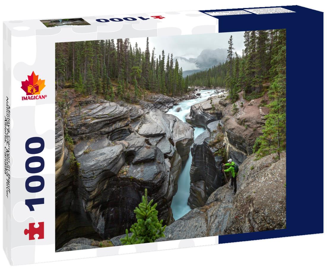 ImagiCan Jigsaw Puzzle Mistaya Canyon in Banff National Park, Mistaya River, Alberta, Canada 1000 pieces