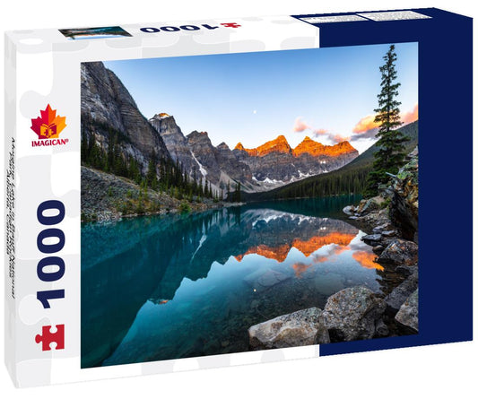 ImagiCan Jigsaw Puzzle Moraine Lake in Banff National Park, Canadian Rockies, Alberta, Canada 1000 pieces