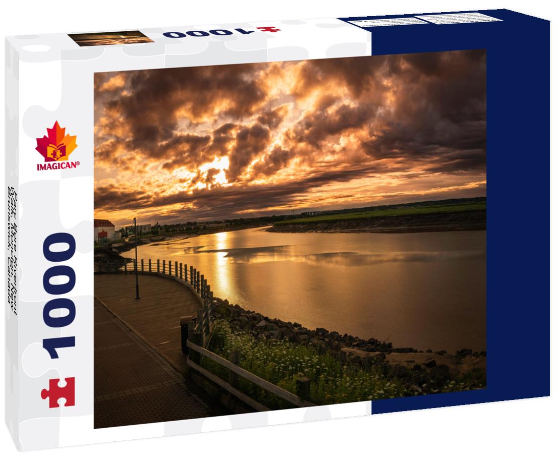 ImagiCan Jigsaw Puzzle Parc Bore Riverfront Walk, Moncton, New Brunswick, Canada 1000 pieces