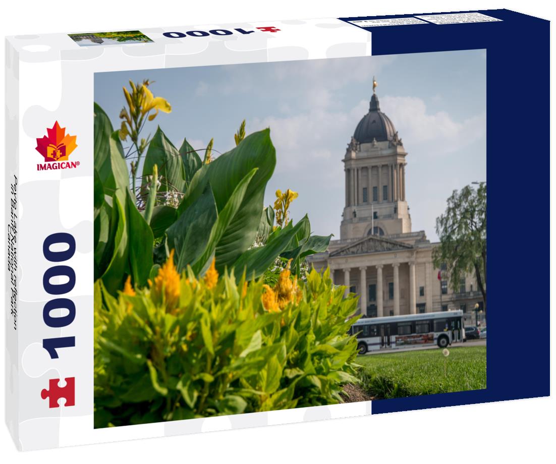 ImagiCan Jigsaw Puzzle Peyto Lake with reflection in Banff National Park, Canada 1000 pieces