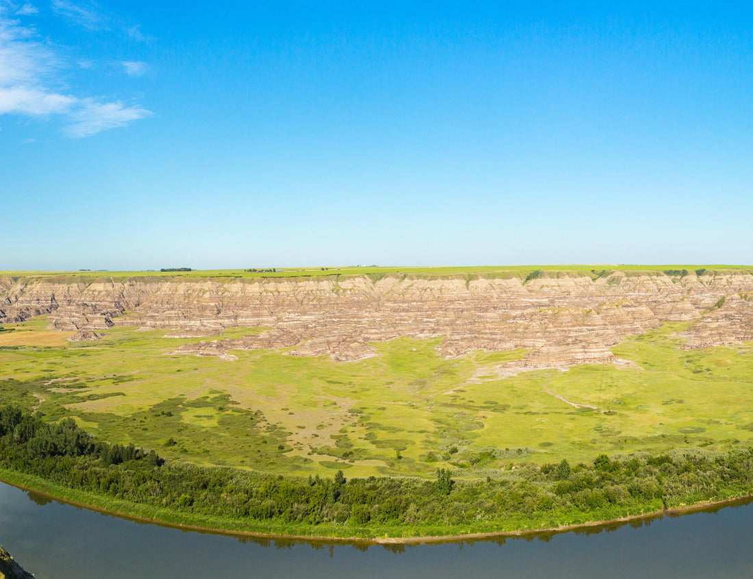 ImagiCan Jigsaw Puzzle Red Deer River panorama at Drumheller, Canada 1000 pieces