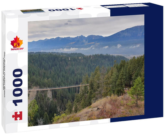 ImagiCan Jigsaw Puzzle Sky Bridge Golden British Columbia Canada 1000 pieces
