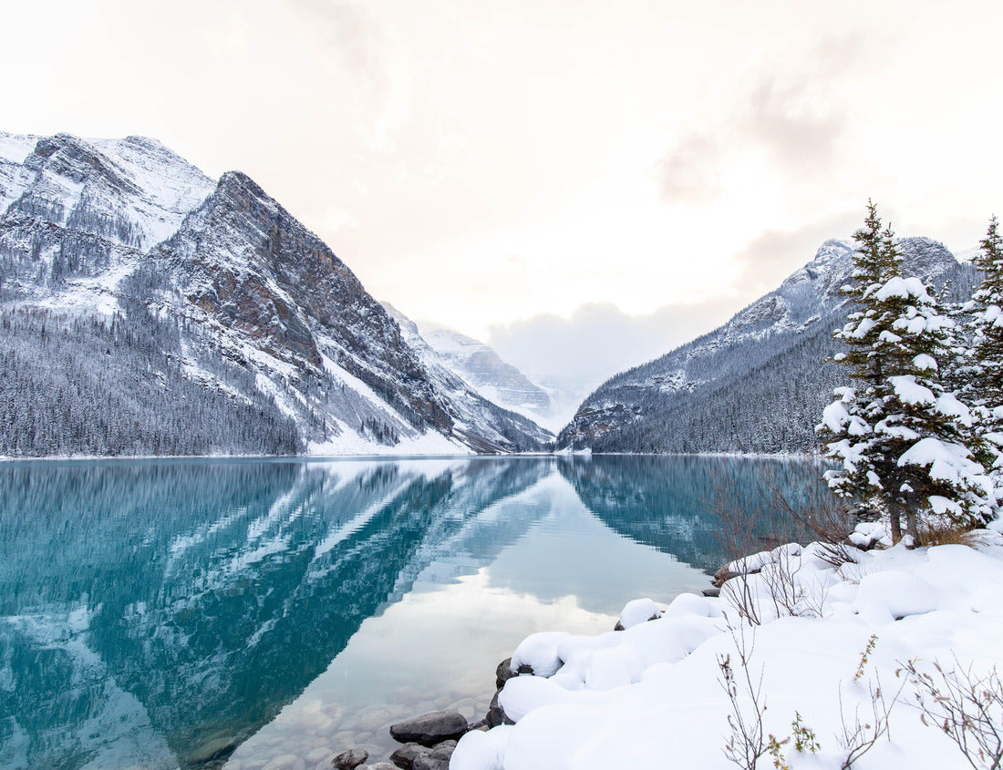 ImagiCan Jigsaw Puzzle The beautiful view of Lake Louise in winter. Banff National Park, Alberta, Canada 1000 pieces