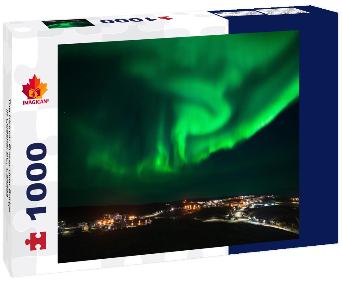 ImagiCan Jigsaw Puzzle The historic Fraser river Bridge in Quesnel BC, Canada 1000 pieces