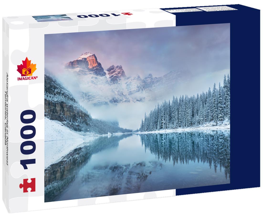 ImagiCan Jigsaw Puzzle Alexandra waterfall in Northwest Territories, Canada 1000 pieces