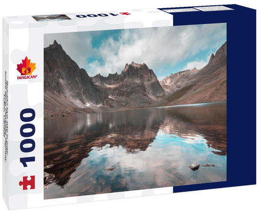 ImagiCan Jigsaw Puzzle Beautiful blue lake in polar tundra along Dempster Highway, Yukon, Canada 1000 pieces