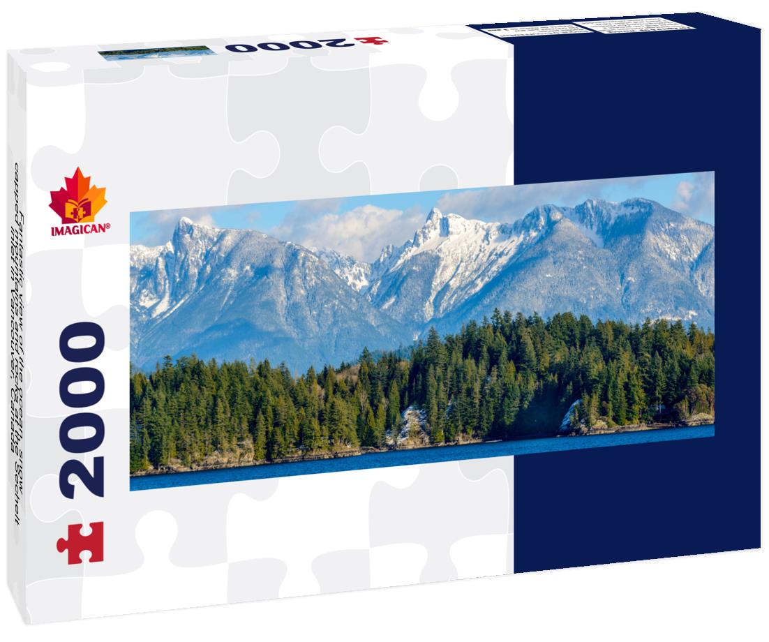 inlet Sechelt in Vancouver 2000pc Panoramic Puzzle