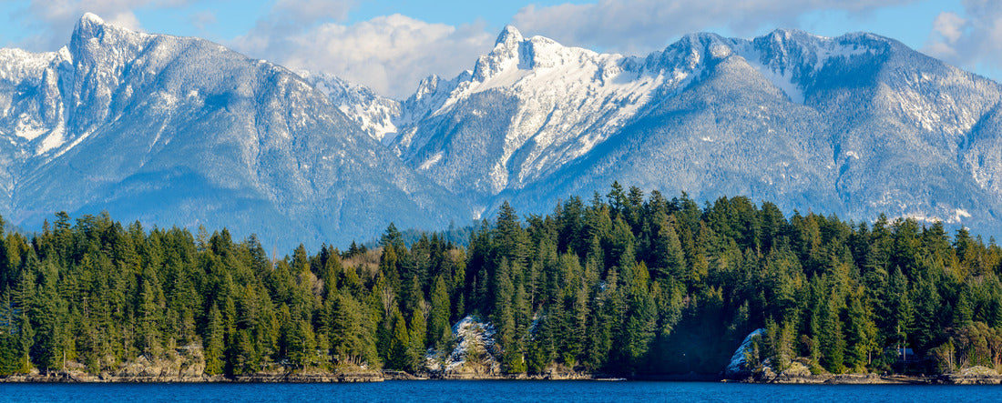 inlet Sechelt in Vancouver 2000pc Panoramic Puzzle