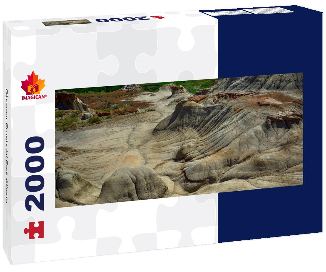 Dinosaur Provincial Park Alberta 2000pc Panoramic Puzzle