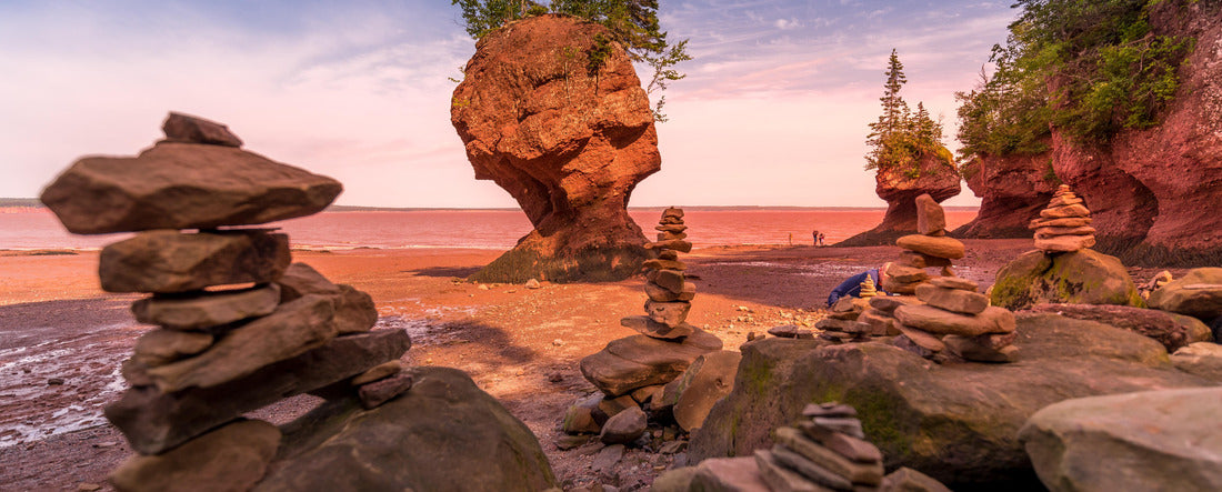 Hopewell Rocks New Brunswick Canada 2000pc Panoramic Puzzle