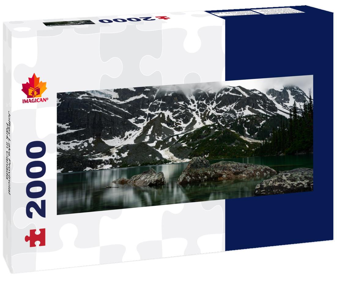 ImagiCan Jigsaw Puzzle Joffrey Lake Provincial Park in Canada 2000 pieces panorama