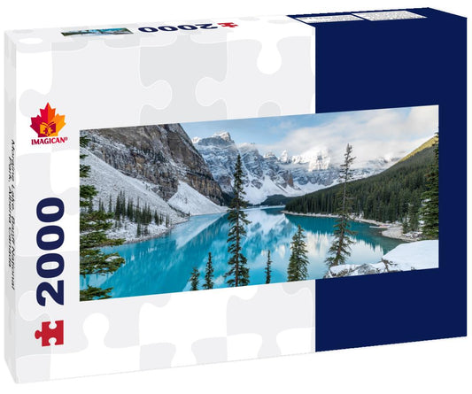 ImagiCan Jigsaw Puzzle Moraine Lake, Banff National Park, Alberta Canada 2000 pieces panorama
