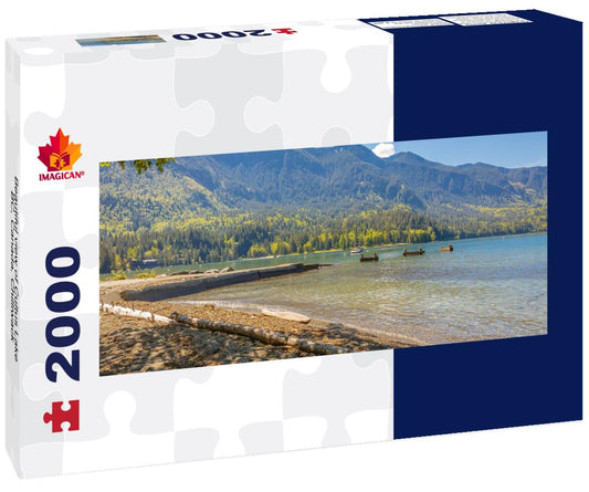 ImagiCan Jigsaw Puzzle Beautiful view of Cultus Lake, BC, Canada, Chilliwack 2000 pieces panorama