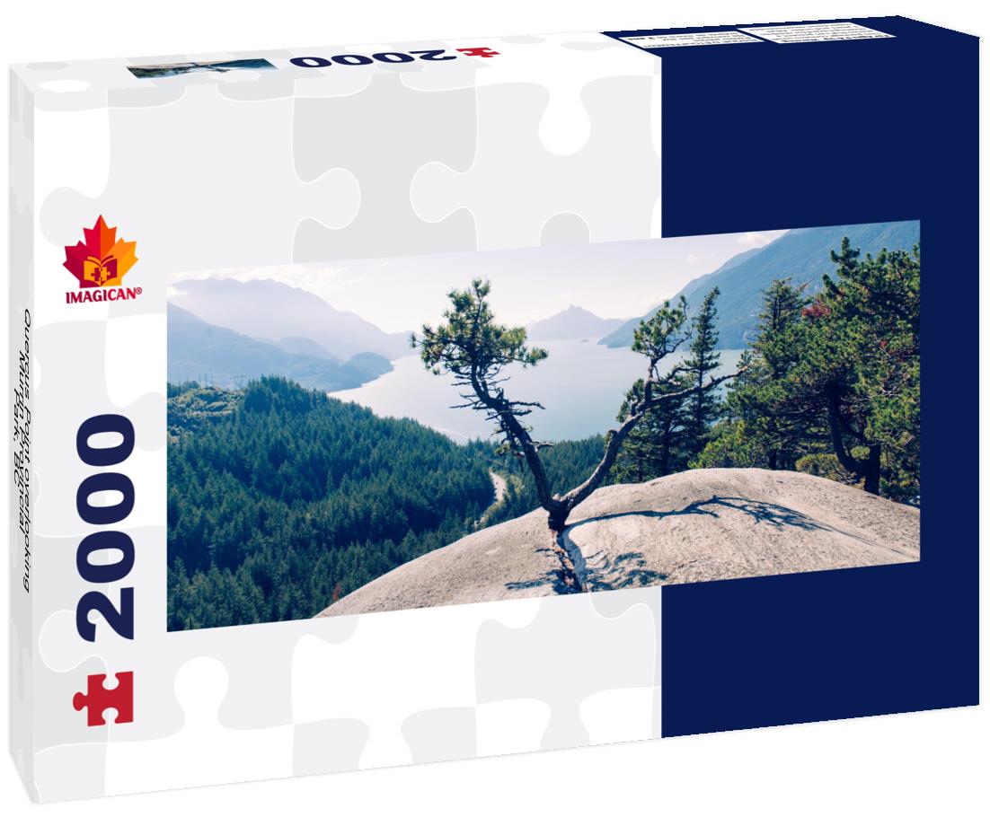 Quercus Point overlooking Murrin Provincial Park, BC 2000pc Panoramic Puzzle