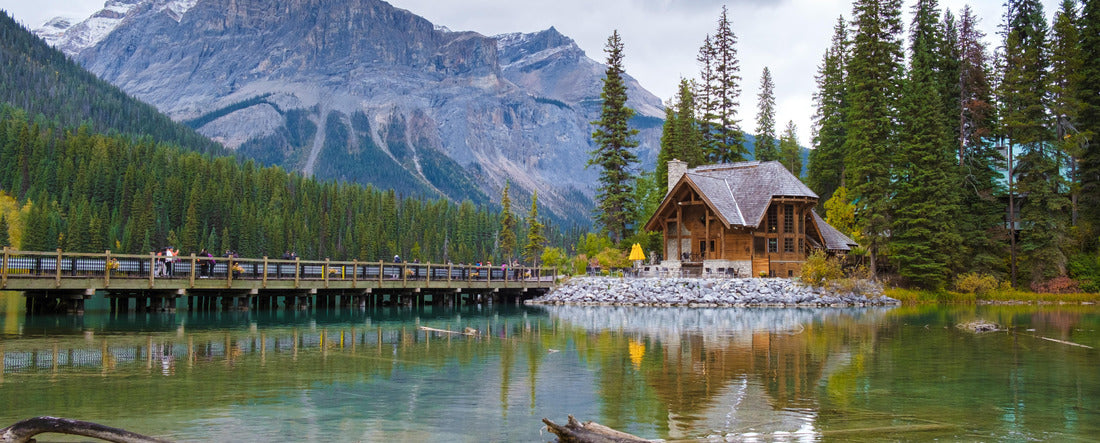 ImagiCan Jigsaw Puzzle Emerald lake Yoho national park Canada British Colombia 2000 pieces panorama