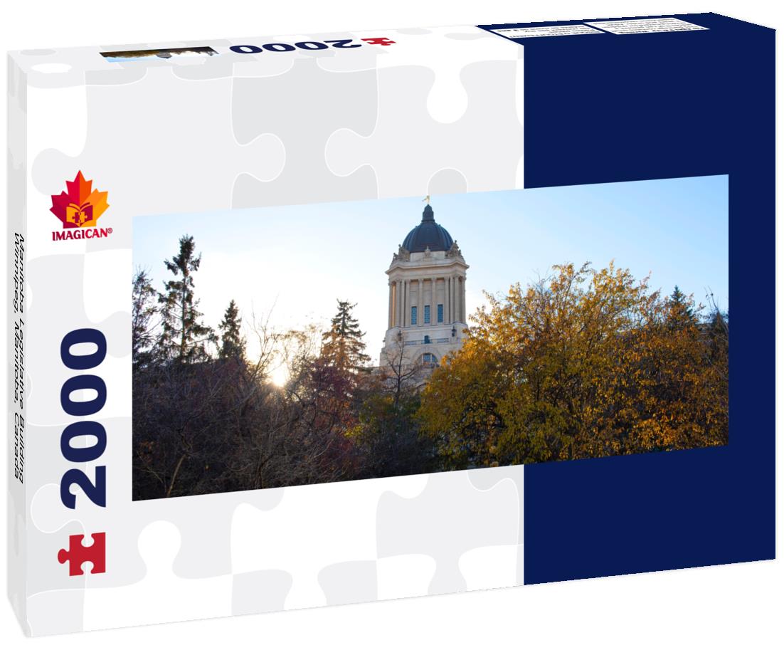 Manitoba Legislative Building, Winnipeg, Manitoba, Canada 2000pc Panoramic Puzzle